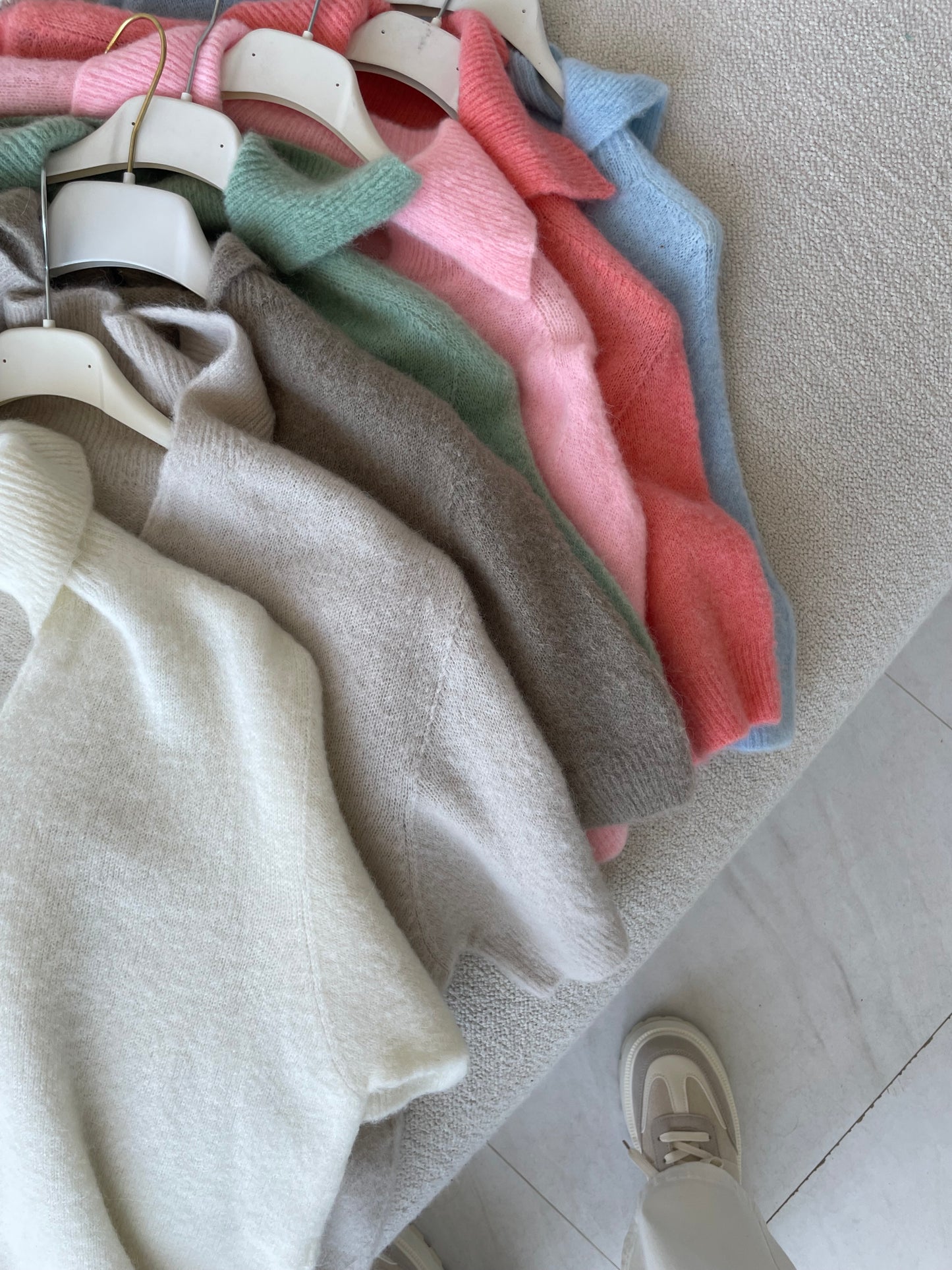 Polo megztinis su baby alpaka