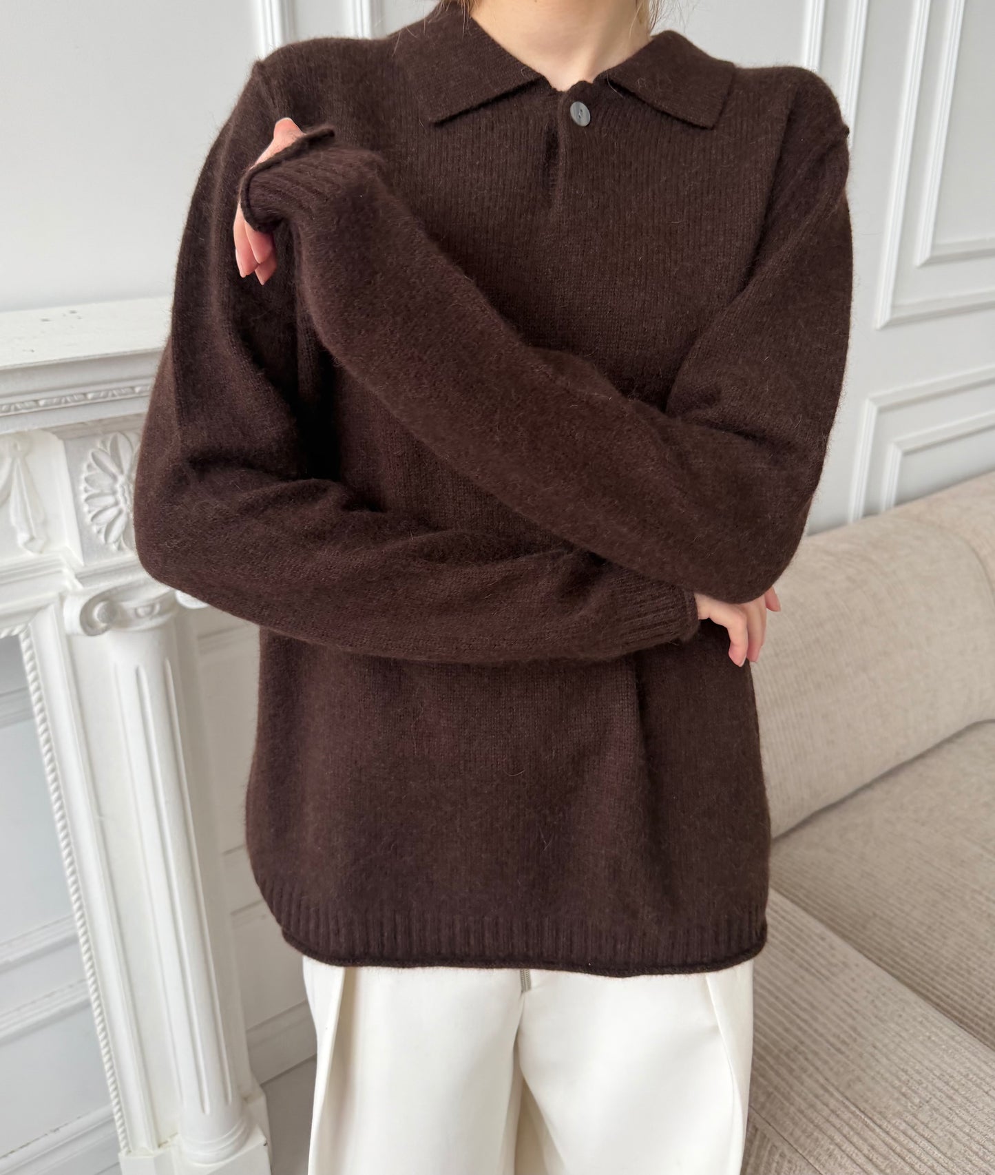 Megztinis su kašmyru ir angora