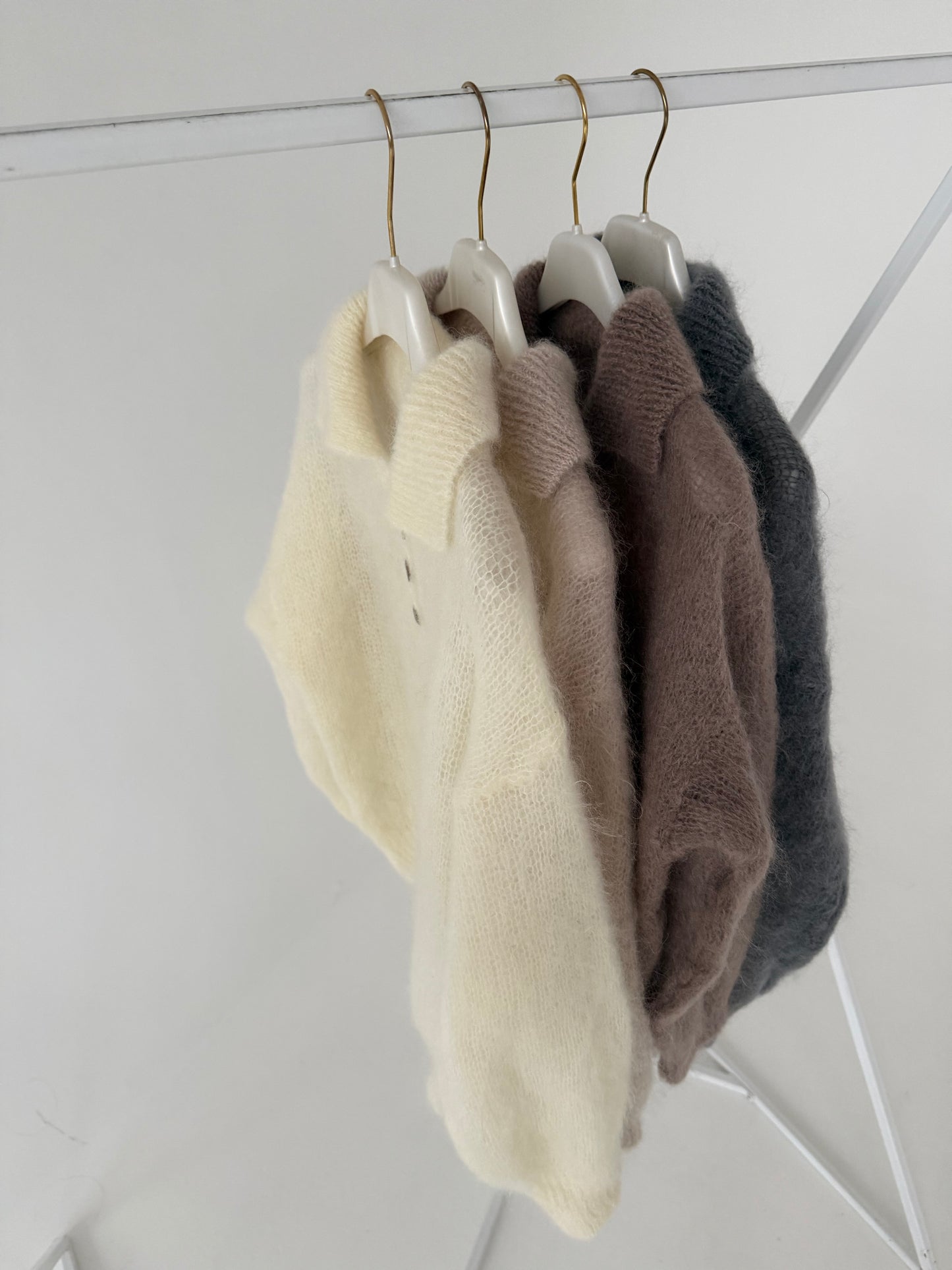 Polo megztinis su mohera