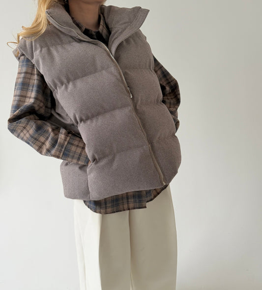 Liemenė su kašmyru