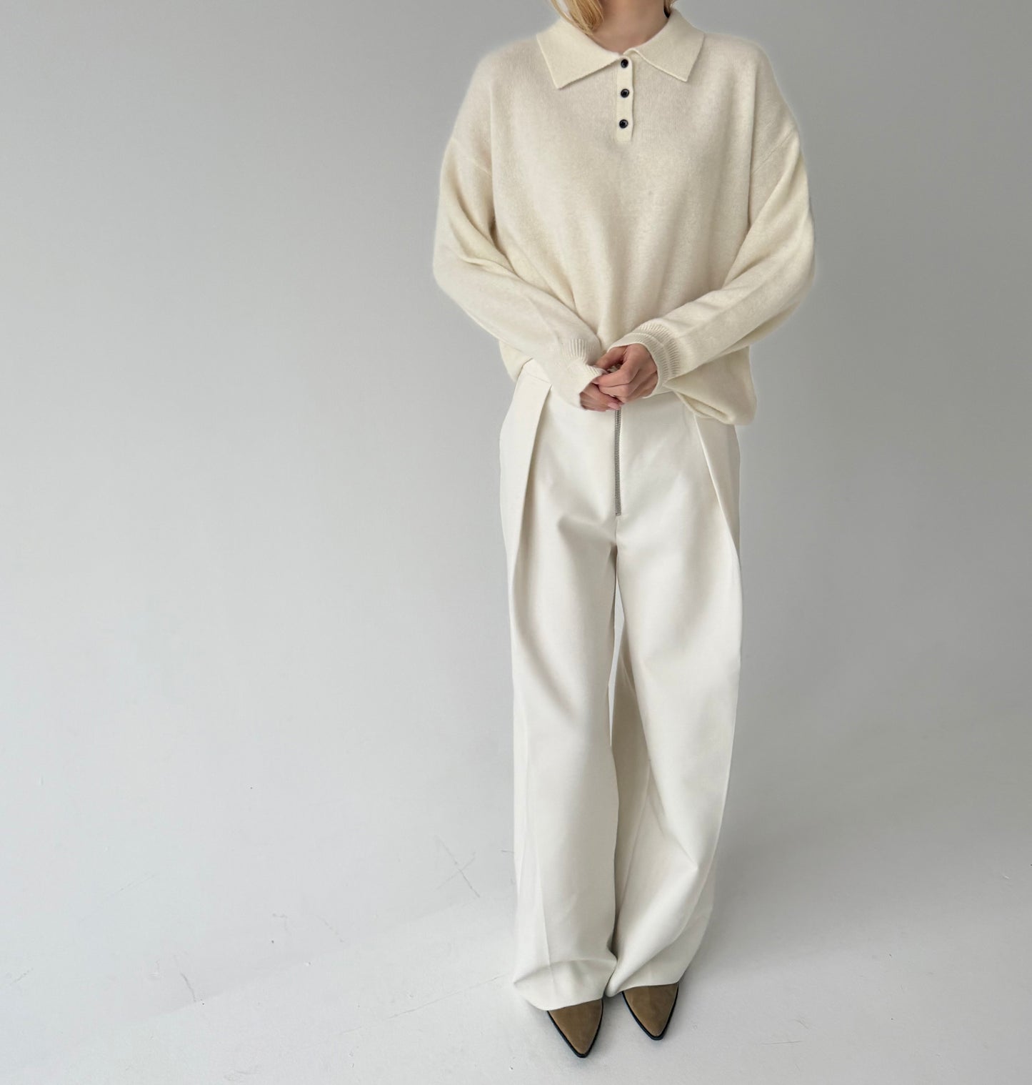 Kašmyro polo megztinis