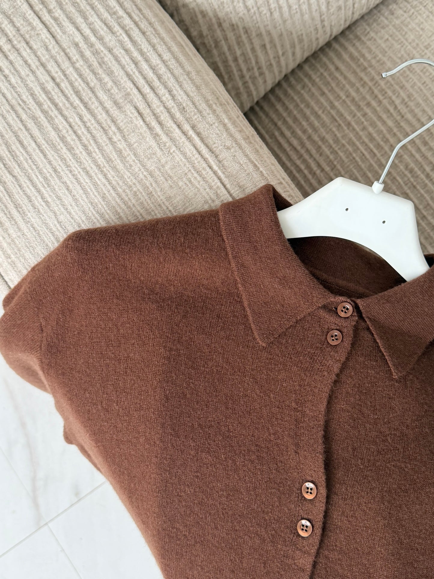 Kašmyro polo megztinis