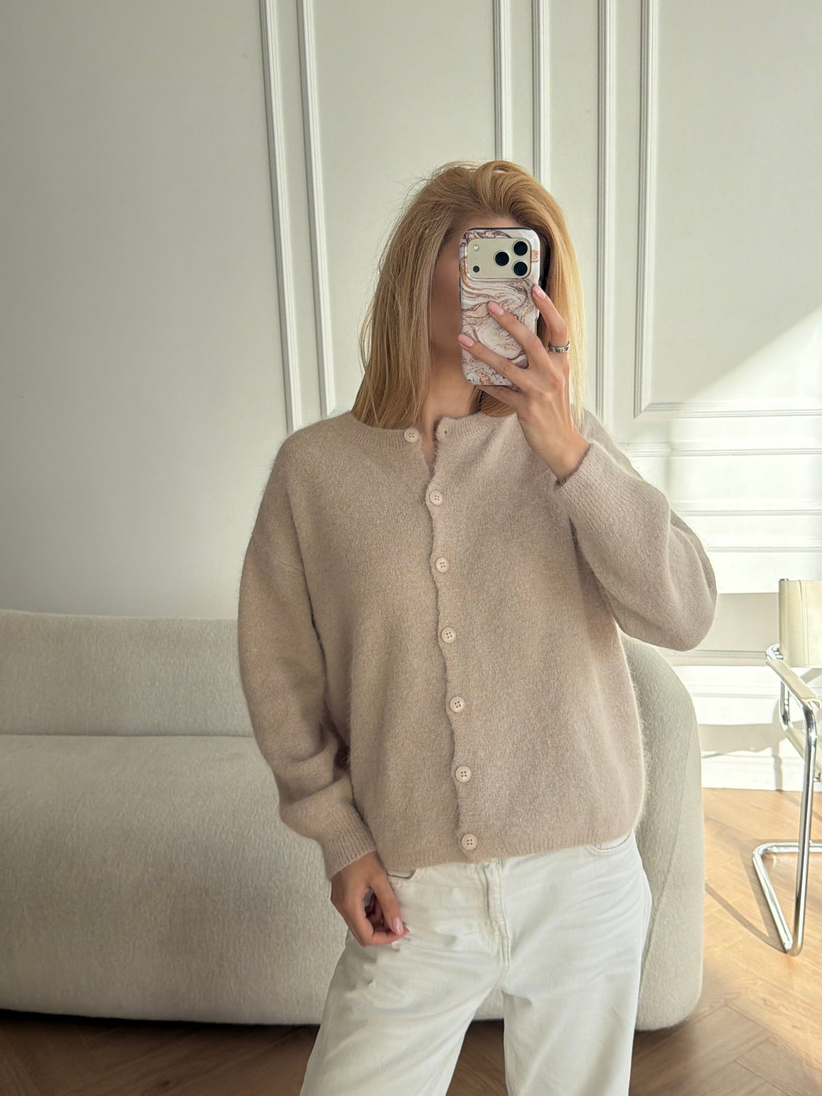 Megztinis su angora