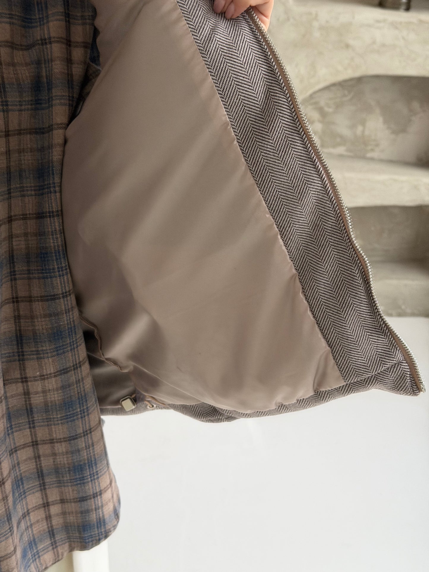 Liemenė su kašmyru