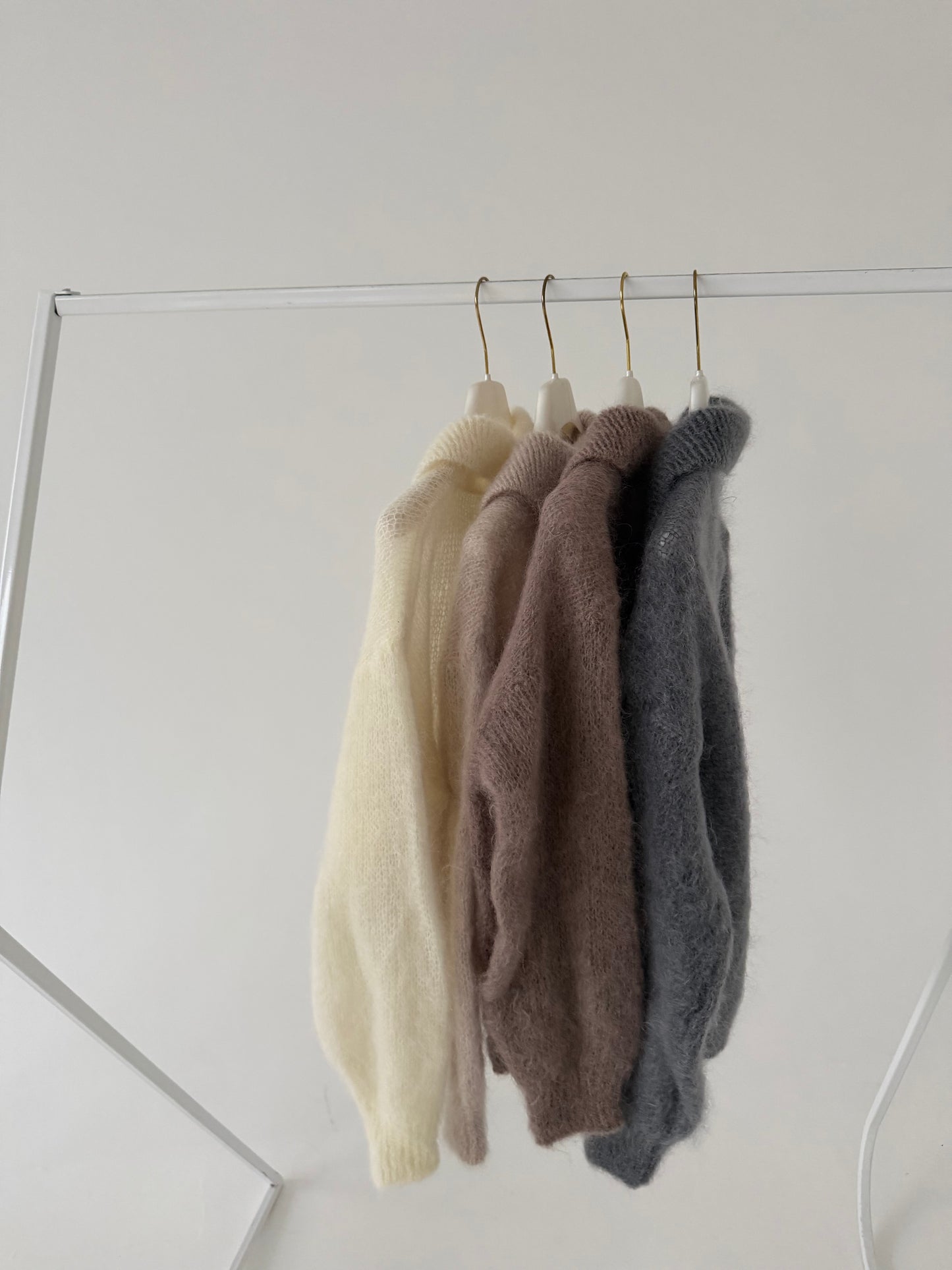 Polo megztinis su mohera