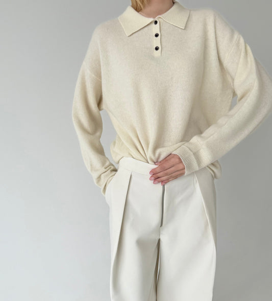 Kašmyro polo megztinis