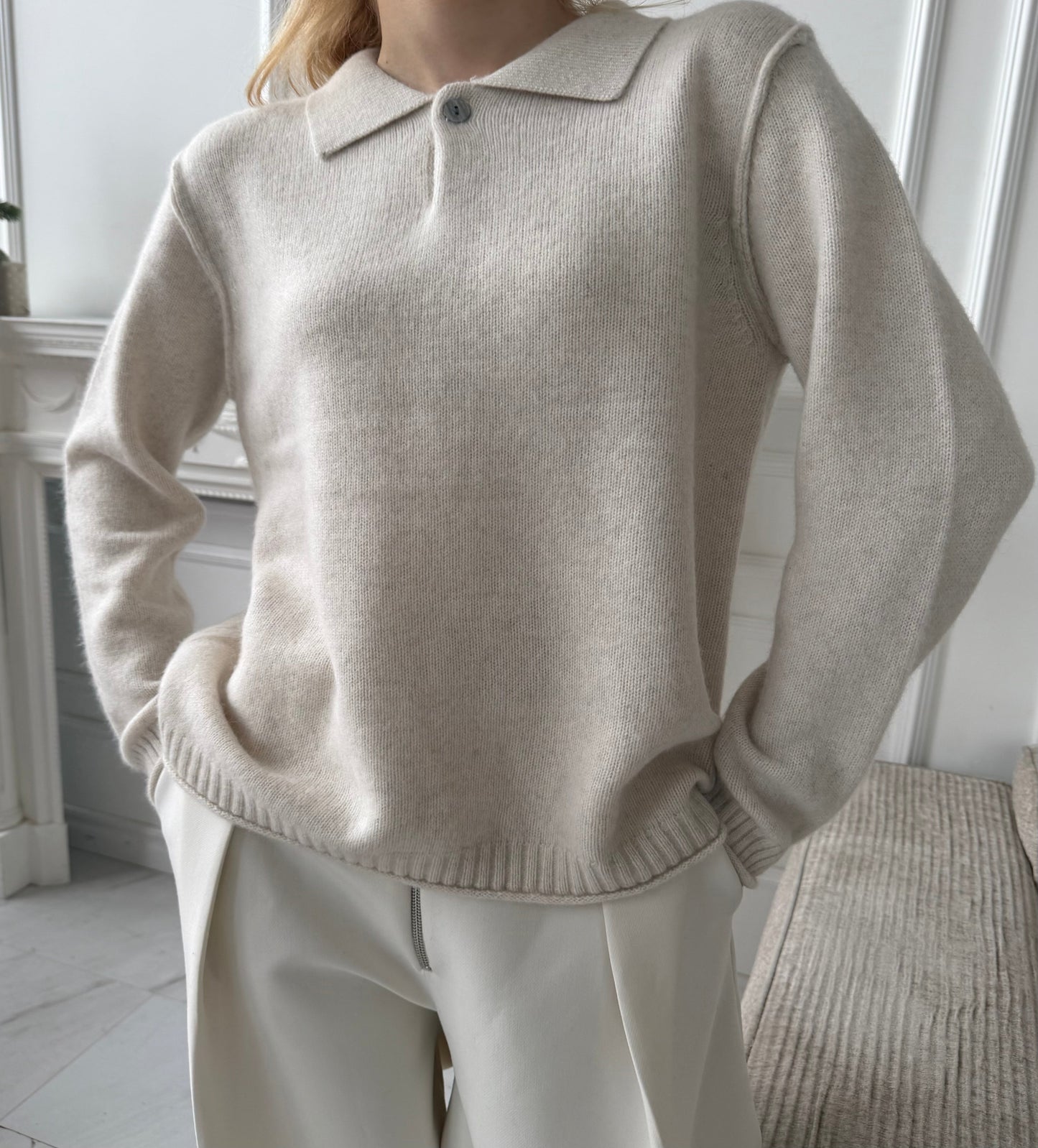 Megztinis su kašmyru ir angora