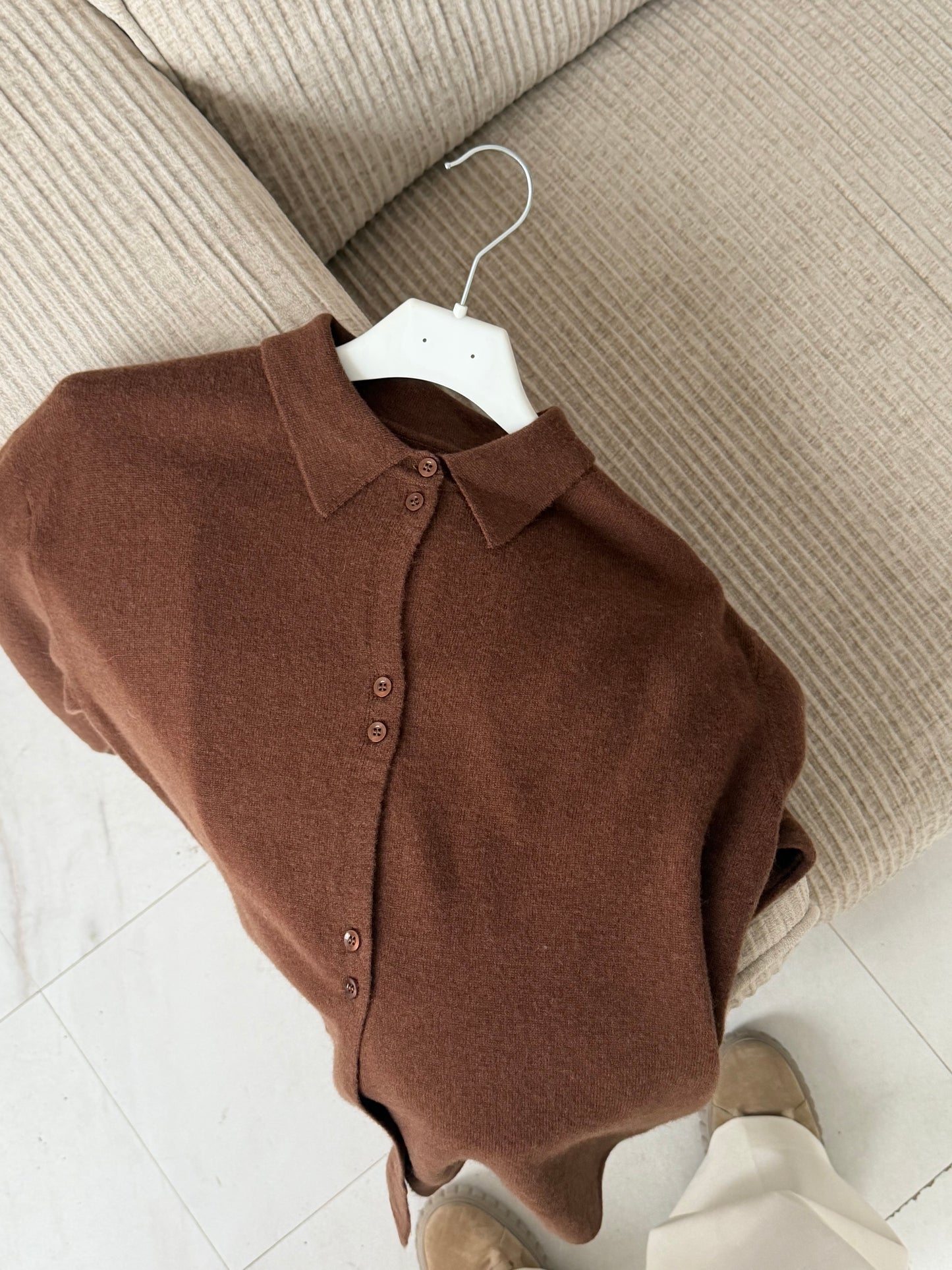 Kašmyro polo megztinis